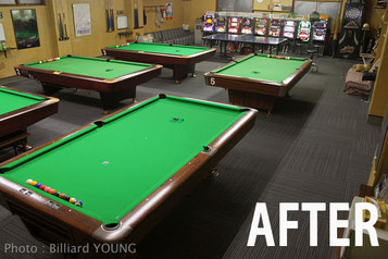 Pool Hall "Young" in Shimane