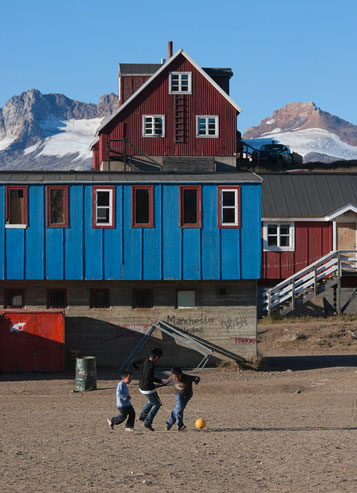 Grönland, Tassilaq, Amassalik, Fussbal