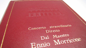Conti Borbone bookbinder for Ennio Morricone