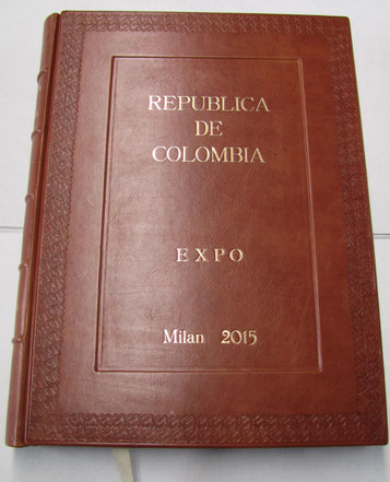 Signature book Colombia Expo 2015 by Conti Borbone