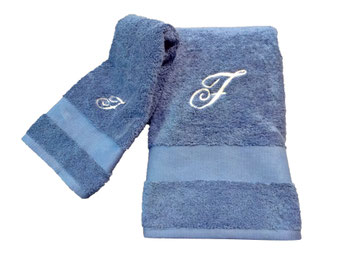 SET ASCIUGAMANI CIFRE - MONOGRAMS ON TOWELS SET
