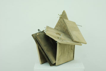 birdhouse . 2018 . wood and hardware