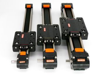 linear guide actuator, belt drive, modular linear guide rail, linear, guide, belt, drive,