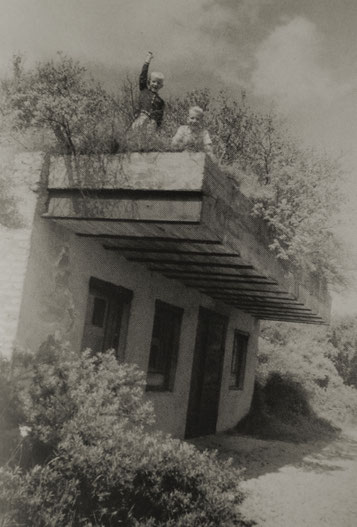 Gasschützbaracke bij ingang van De Boswachterij.