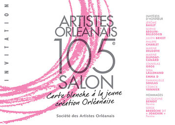 Claude Rossignol - Affiche 105è Salon des Artistes Orléanais 2012