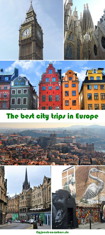 Best city trips in Europe