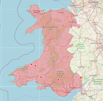 Carte whisky Pays de Galles