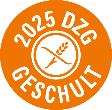 Wir sind durch die Deutsche Zöliakie-Gesellschaft e.V. geschult.