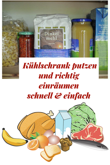 Kühlschrank #putzen und richtig einräumen - schnell und einfach