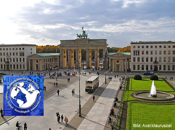 Pariser Platz in Berlin Veranstaltungsort Mahnwachen Berlin