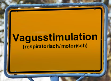Ortsschild Vagusstimulation respiratorisch/motorisch mit SBC Atem-Coaching