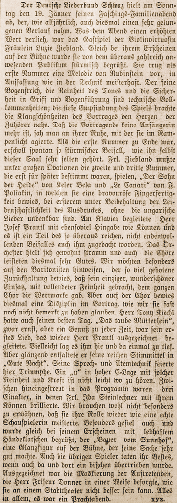 Tiroler Anzeiger – 24. Januar 1913