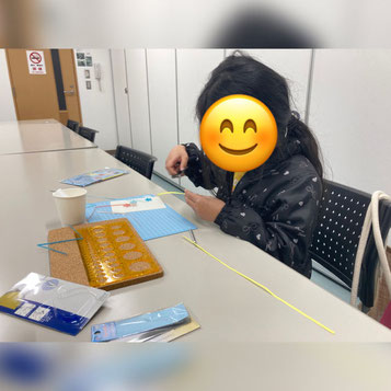 Mちゃん集中して黙々と作業中