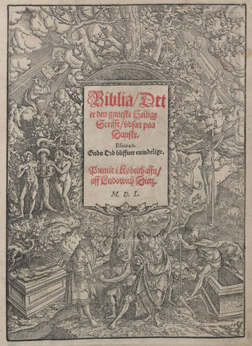 Christian III Bible 1550 Danish