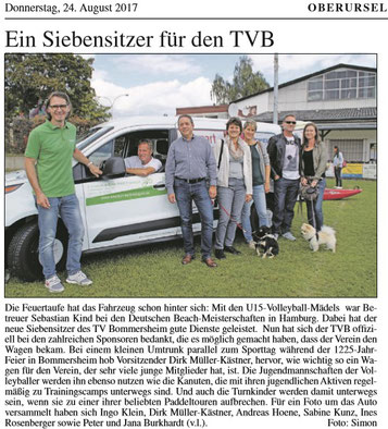 e-motion e-Bike Welt Frankfurt ist Sponsor des TVB