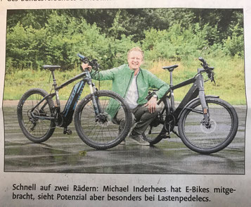 e-Cross Rallye mit e-Bikes von e-motion Bielefeld