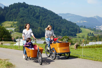 Lasten e-Bikes von Babboe Probe fahren in der e-motion e-Bike Welt Bad Zwischenahn