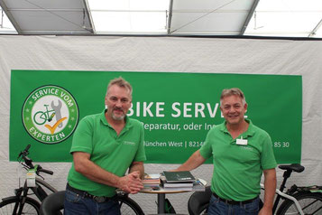 Service und Beratung vom e-Bike Experten in der e-motion e-Bike Welt München-West