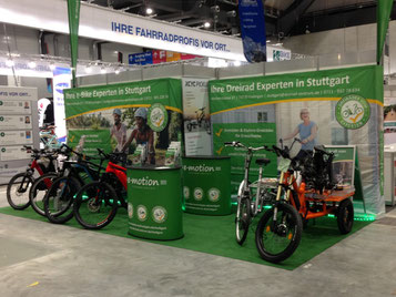 e-motion e-Bike Welt Stuttgart auf der CMT Urlaubsmesse 2018