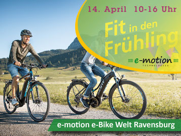 Fit in den Frühling mit der e-motion e-Bike Welt Ravensburg