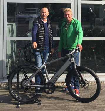 Stromer ST5 45km/h Trekking e-Bike Speed-Pedelec kaufen und Probefahren in Düsseldorf bei Ihrem e-Bike Experten
