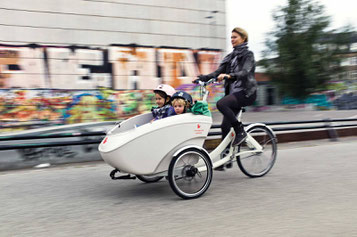 Triobike Cargo- und Lasten e-Bikes in der e-motion e-Bike Welt Bochum