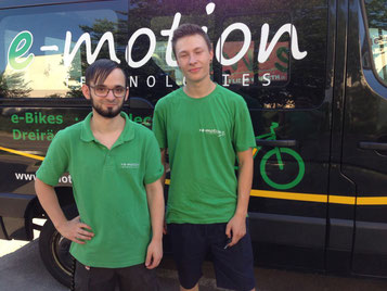 Verstärkung in der e-motion e-Bike Welt Stuttgart