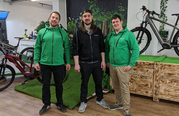 Das Team der e-motion e-Bike Welt Halver berät Sie gerne!