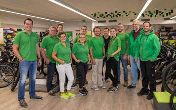 Das Team der e-motion e-Bike Welt Münster berät Sie gerne