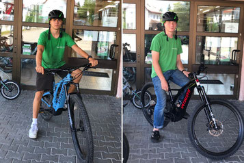 Felix und Simon auf dem 2020er und 2021er Specialized Turbo Levo Comp