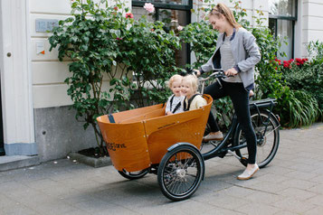Babboe Cargo- und Lasten e-Bikes in der e-motion e-Bike Welt in Erfurt