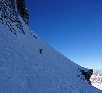 Skitour, Chli Spannort, Krönten, Kröntenhütte, Traverse