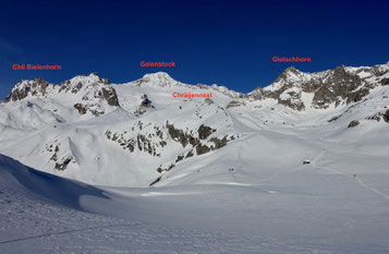 Skitour, Schweiz, Tiefenstock, Galenstock, Chli Bielenhorn, Furka, Realp, Albert-Heim-Hütte, Hotel Tiefenbach, Tagestour, Tagesskitour, Tiefenstock an einem Tag, Gotthard, Andermatt