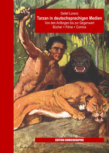 Titelbild von "The Beasts of Tarzan" von J. Allan St. John (1915)