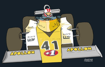 Loris Kessel by Muneta & Cerracín - Jolly Club Switzerland : Apollon Fly - Ford Cosworth V8