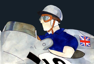 Stirling Moss by Muneta & Cerracín