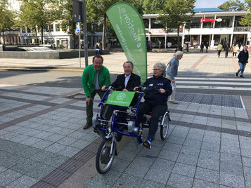 Tag der Mobilität mit dem Dreirad Zentrum Bielefeld