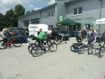 Erfolgreiche "Dreirad Mobilitätstage" in München