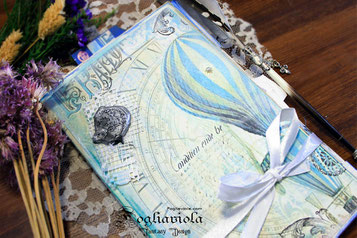 realizza il tuo junk journal! Kit per fare da sola il tuo diario scrap