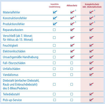 Versicherung für Elektro Dreirad Fahrrad