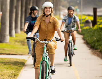 Ausreichend Abstand dank e-Bike