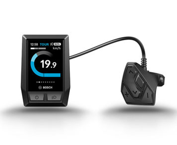 Das Bosch Kiox Display ist für sportliche Fahrten mit dem e-Bike geeignet.