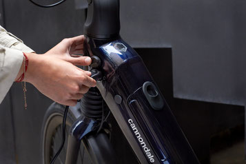 e-Bike aufladen