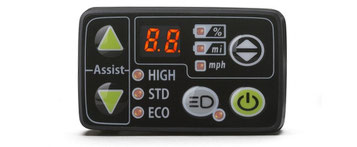 Die Yamaha LCD Anzeige zeigt dem Fahrer die wesentlichen Fahrdaten