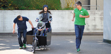 Ein e-Cargobike für Melvin