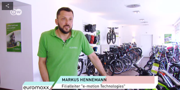Das Lifestyle-Magazin Euromaxx der Deutschen Welle zu Gast bei den e-Bike Experten in Berlin Mitte