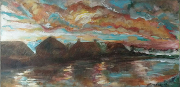 Ontdekt de plein-air schilderijen van Gerda Viszer. 
