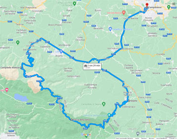 Moto itinerario - Il Matese