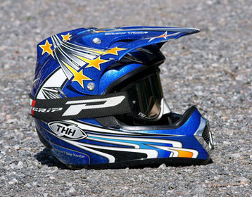 Disegni da colorare di casco da bici da cross