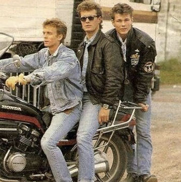 Gruppo musicale "a-ha": Pål Waaktaar-Savoy, Magne Furuholmen e Morten Harket